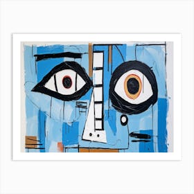 'Blue Eyes' 1 Art Print