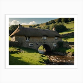 Thatched Cottage Art Print