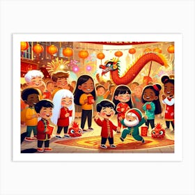 Happy Chinese New Year 1 Art Print