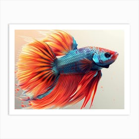 Siamese Catfish 12 Art Print