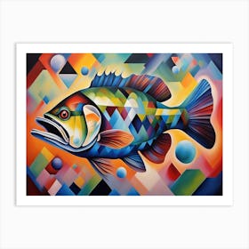 Colorful Fish 1 Art Print