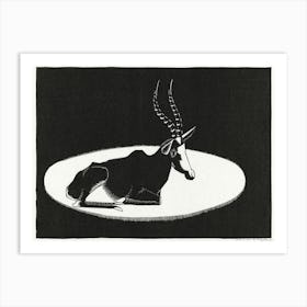 Blesbok (1931), Samuel Jessurun Art Print