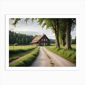 Country House Art Print