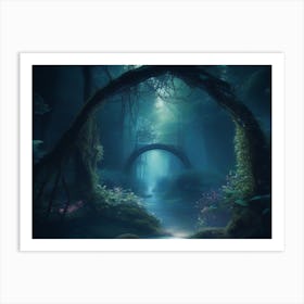 Mythical Realm Art Print