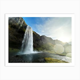 Seljalandsfoss Waterfall Art Print