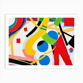 Abstract Painting 329 Art Print