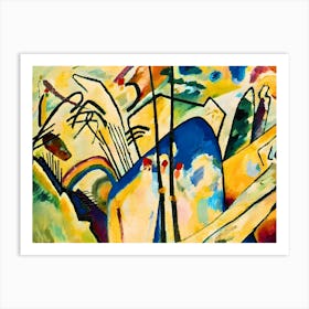 Wassily Kandinsky Abstract By Person 1 Art Print