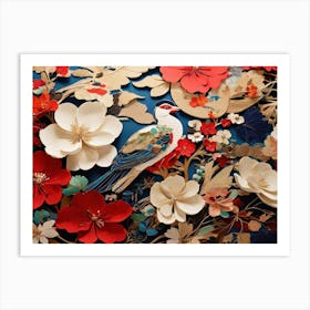 Chinese Paper Art 1 Art Print