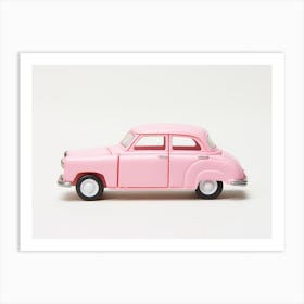 Toy Car Pink Car Art Print
