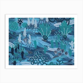 Reef Study 5 Art Print