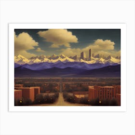 Cityscape 1 Art Print