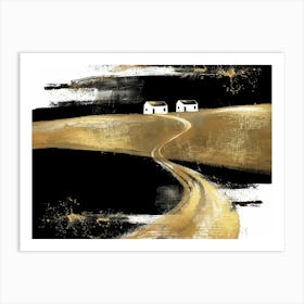 House On The Road 1 Art Print