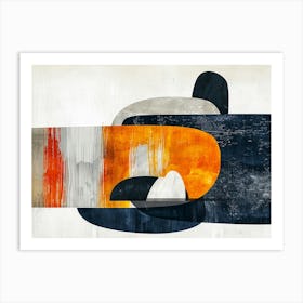 Abstract modern art 2 Art Print