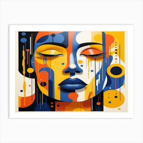 Abstract Painting 75 Art Print