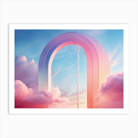 Sky Arch Art Print