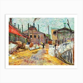 Van Gogh - Street Scene Art Print