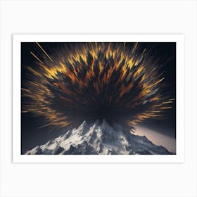 Nebula Eruption Art Print