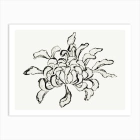 Hokusai Chrysanthemum Art Print