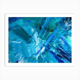 Acrylic Extruded Painting 560 Art Print