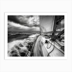 Stormy Seas 9 Art Print