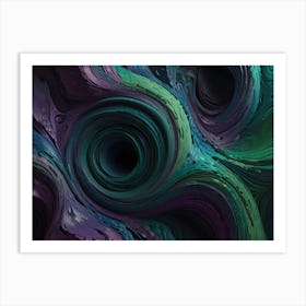 Abstract Swirls 2 Art Print