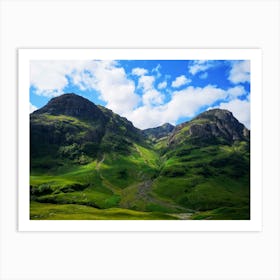 Bidean Nam Bian, The Three Sisters Of Glencoe, Scottish Highlands 1 Art Print