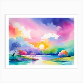 Landscape 16 Art Print