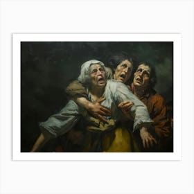 Contemporary Artwork Inspired By Francisco Goya 3 Art Print