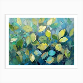 Leaves 1 Art Print