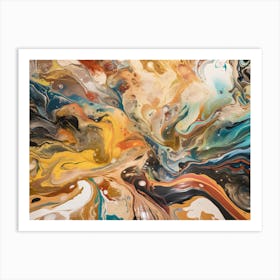 Abstract Painting 67 Art Print