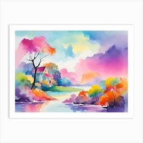 Landscape 18 Art Print