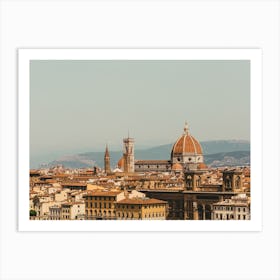 Florence Skyline Art Print