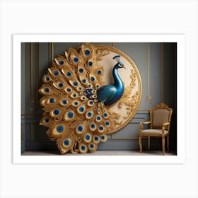 Peacock 19 Art Print