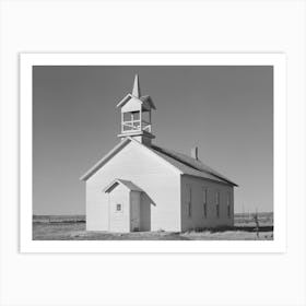 Country Church On Highway 83, Norton County, Kansas By Russell Lee 1 Art Print