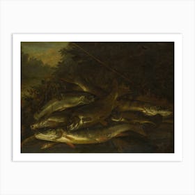 Vintage Painting Group Of Fish Art Print