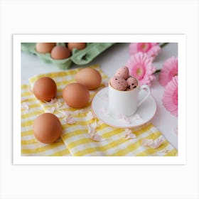 Easter Eggs 575 Art Print