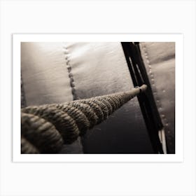 Rope Climbing 1 Art Print