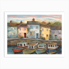 Cornish Gift Shop Art Print