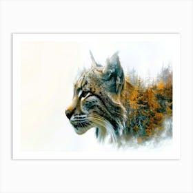 Small Wild Cat - Lynx Haven Art Print