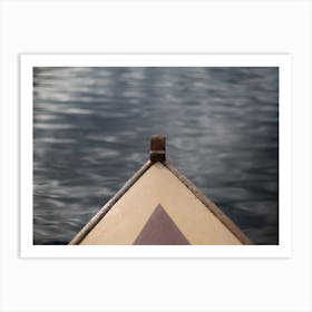Boat On The Lake Art Print