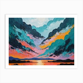 sunset Art Print