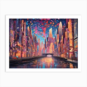 Cityscape Art Print