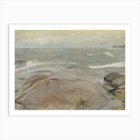 Seaside Landscape From Suursaari Island, 1905, By Magnus Enckell Art Print