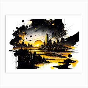 Cityscape 13 Art Print