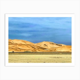 Sand Dunes In The Namib Desert, Namibia (Africa Series) Art Print