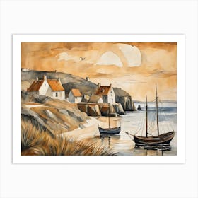 European Coastal Painting (80) Art Print