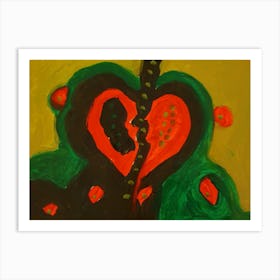 Heart Of Green Art Print