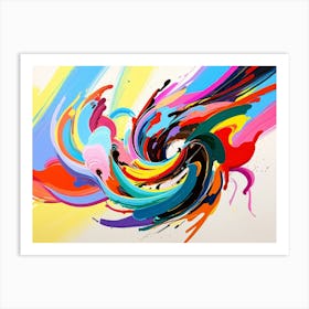 Abstract Painting 748 Art Print