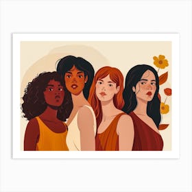 Women Of Color Art Print
