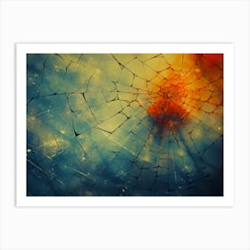 Abstract Web Art Print